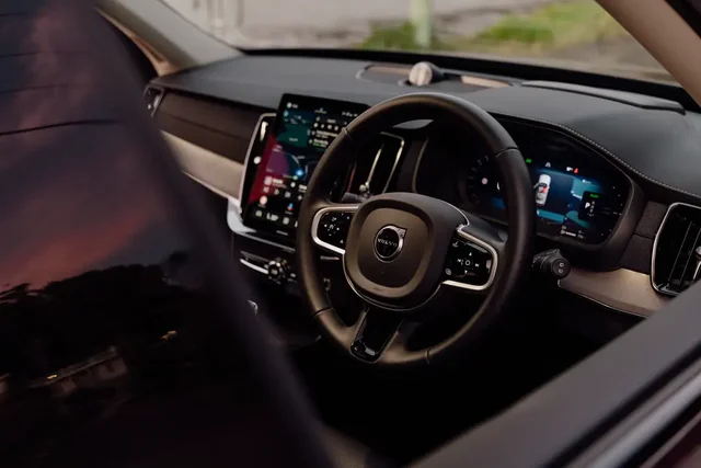 Volvo XC60 on the open road