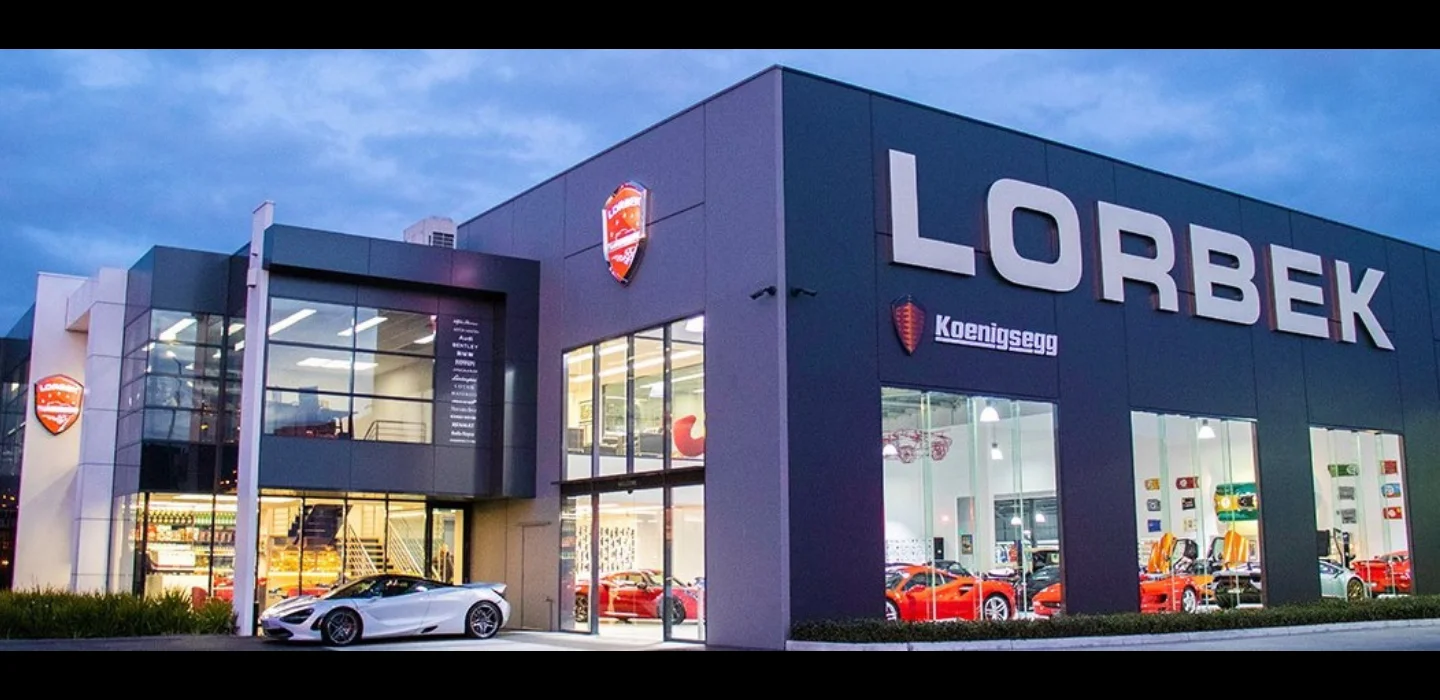 Lorbek Luxury Cars Melbourne hero image
