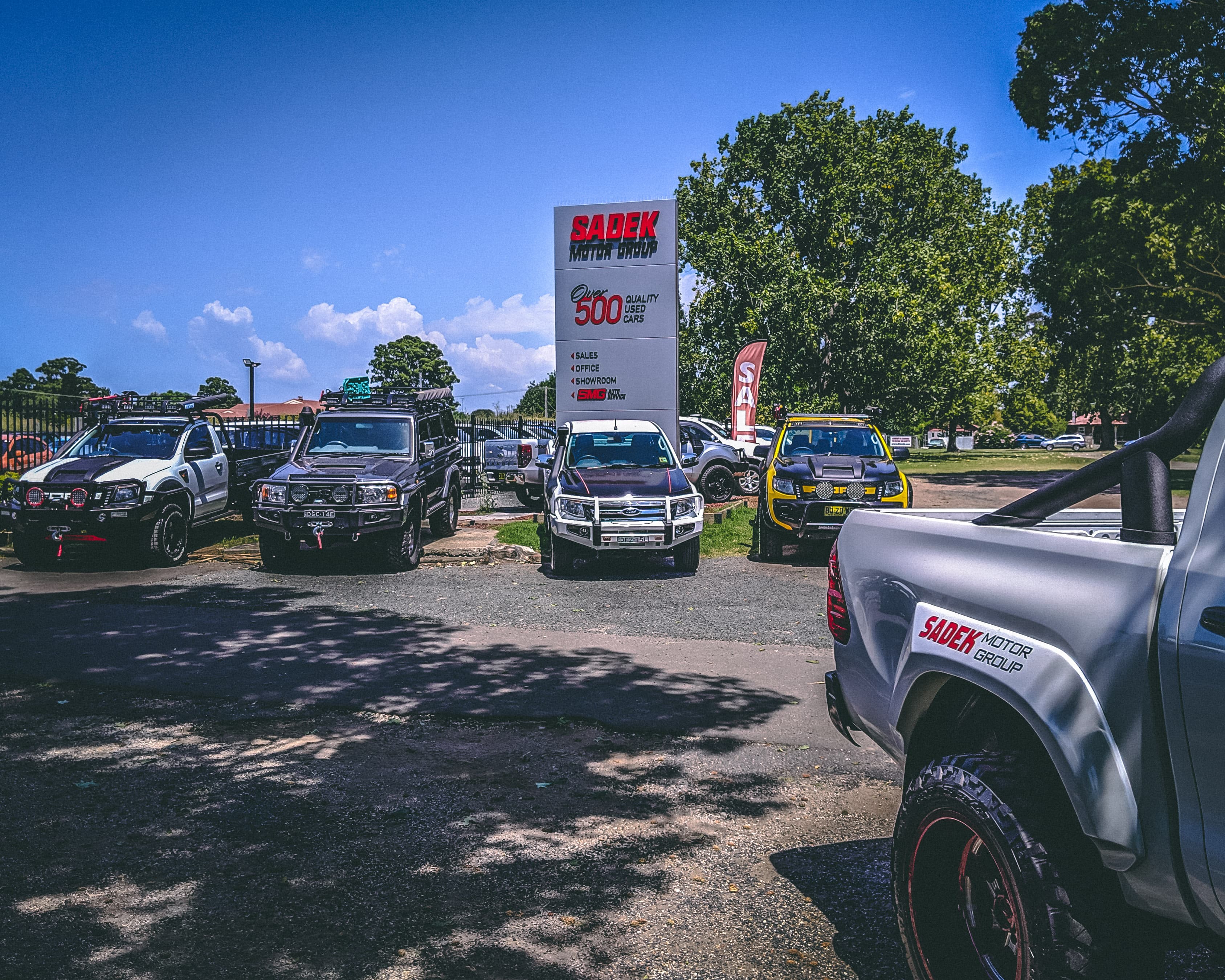 Sadek Motor Group hero image
