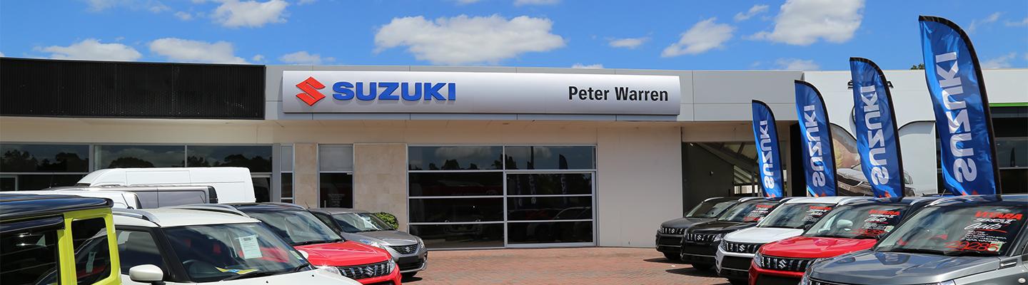 Peter Warren Suzuki hero image