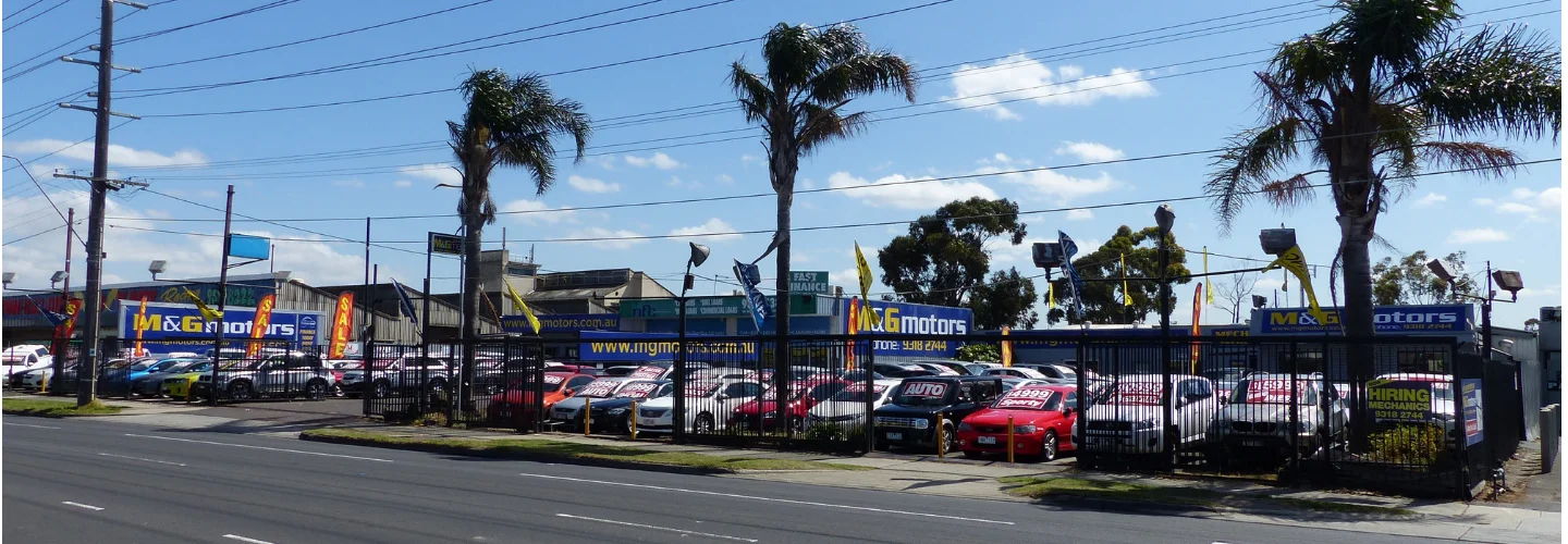 M&G Motors hero image