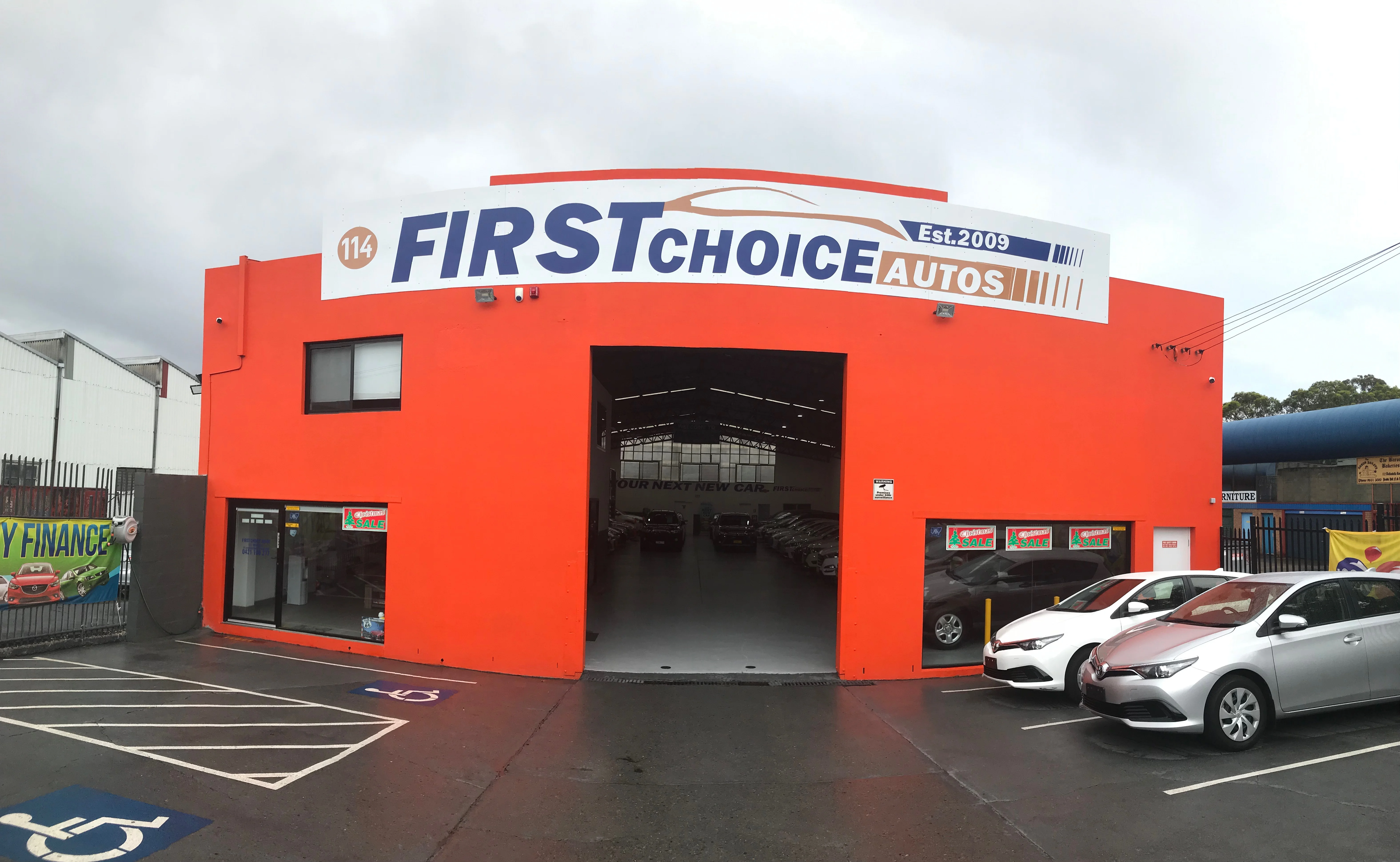 First Choice Autos hero image