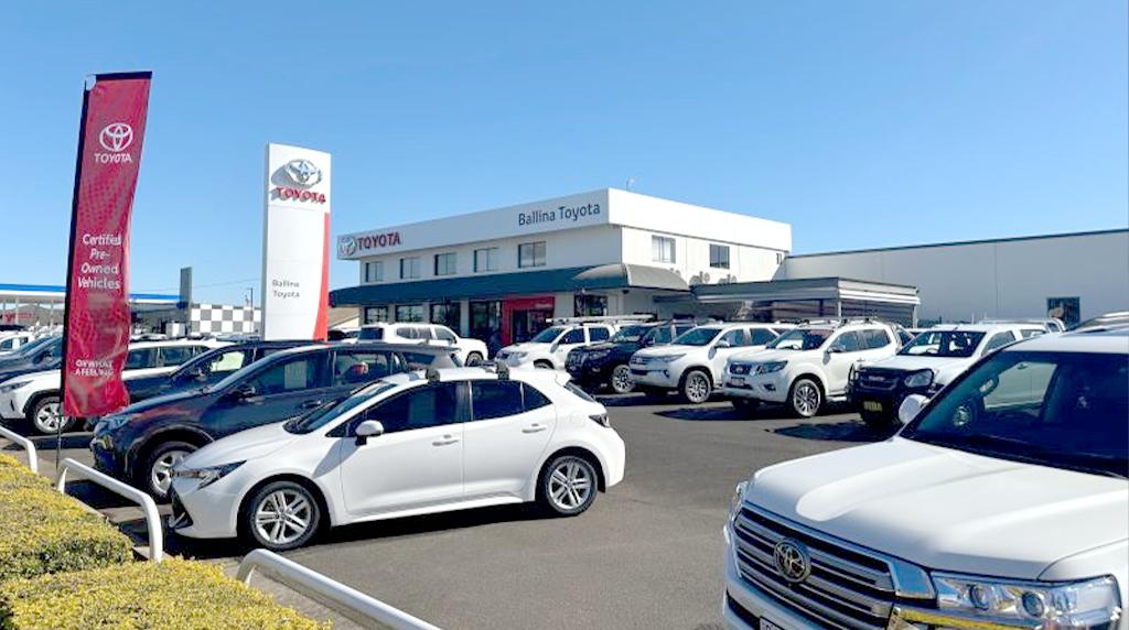 Ballina Toyota profile banner
