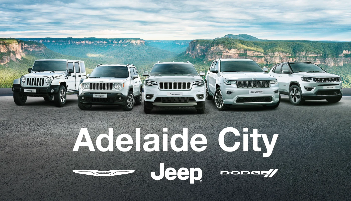 Adelaide City Jeep hero image