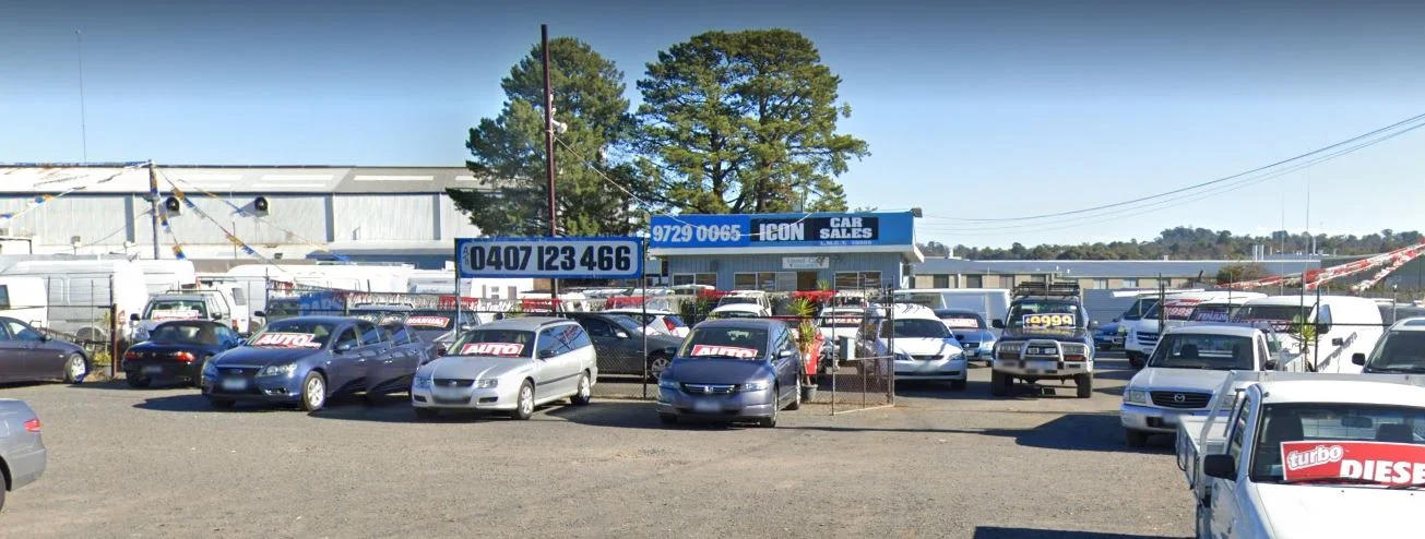 Icon Car Sales hero image