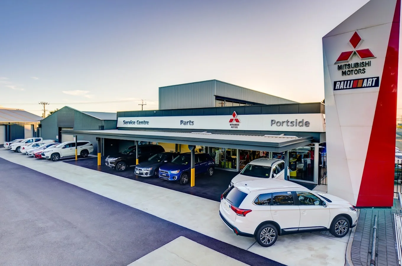 Portside Mitsubishi Demo hero image