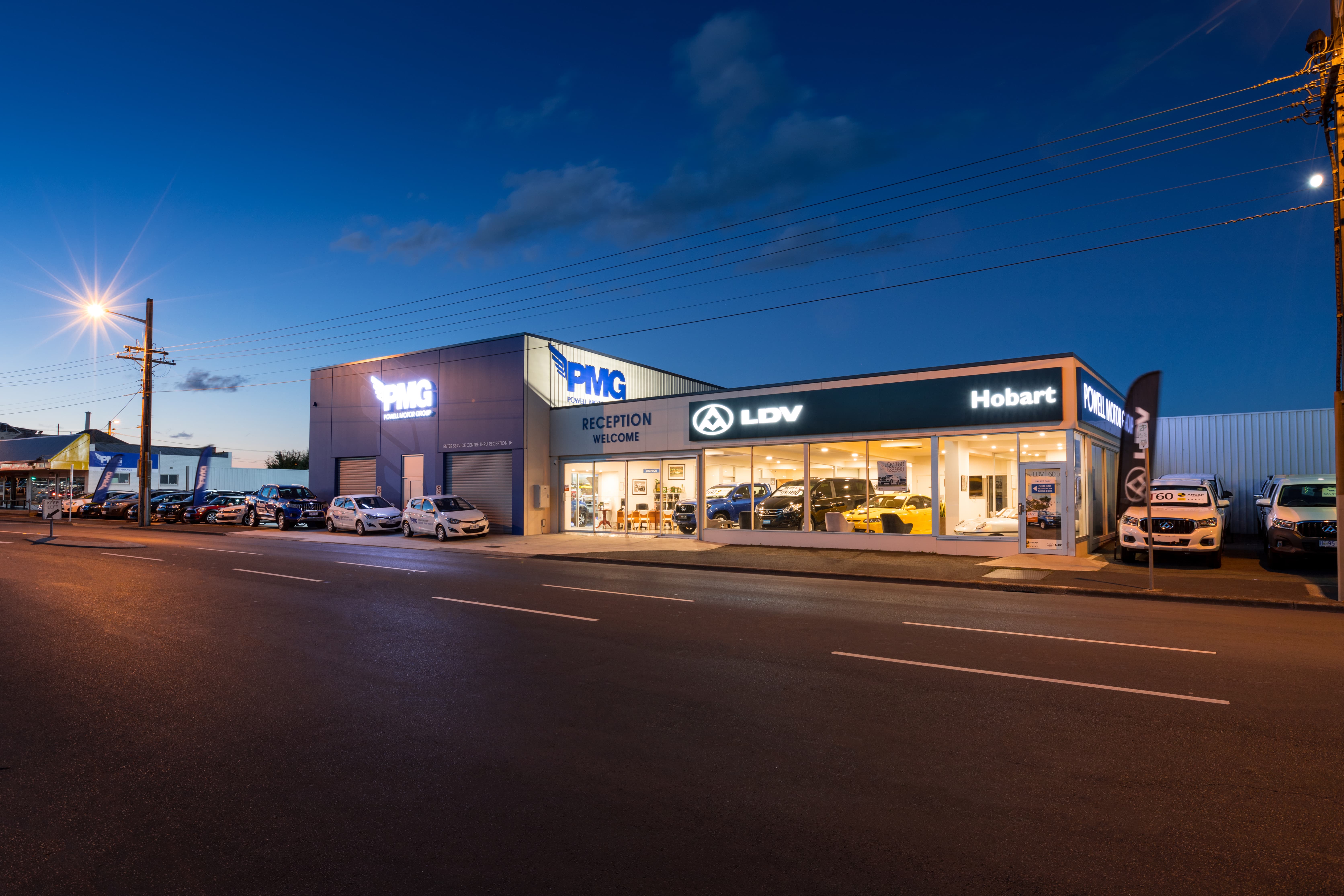 Powell Motor Group hero image