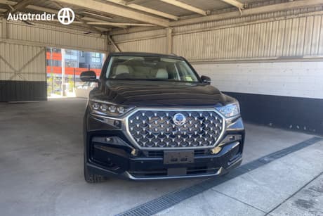 Black 2022 Ssangyong Rexton Wagon Ultimate (Awd)
