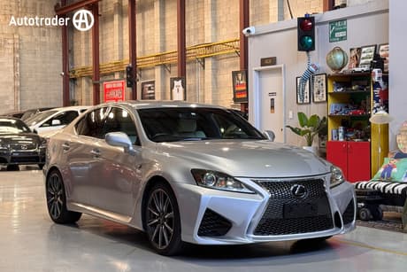 Silver 2008 Lexus IS F Sedan