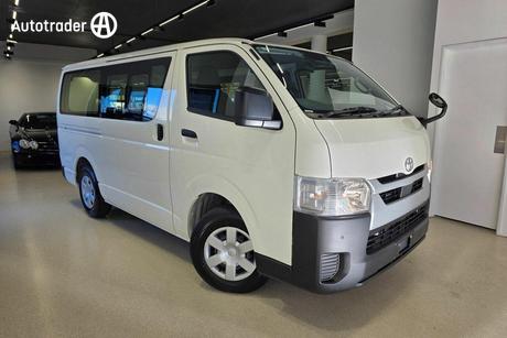 White 2024 Toyota HiAce Commercial DX LONG TRH200 (ZX001197)