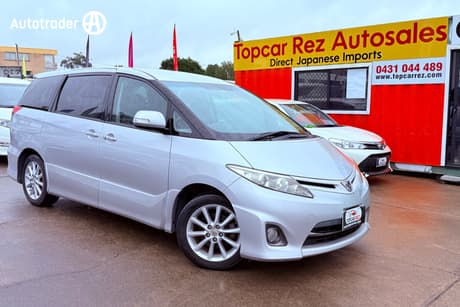Silver 2010 Toyota Estima Wagon G