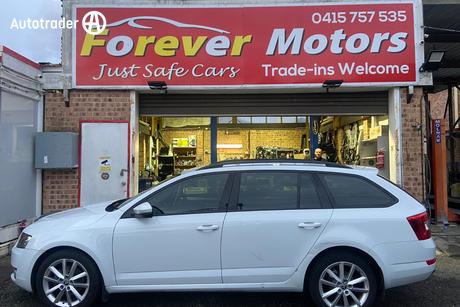 White 2017 Skoda Octavia Sedan 110 Tsi Ambition