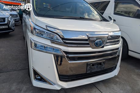 White 2019 Toyota Vellfire Wagon
