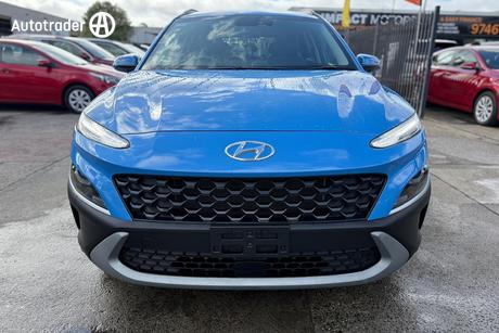 Blue 2021 Hyundai Kona Wagon Active (Fwd)