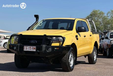 Yellow 2018 Ford Ranger Crew Cab Utility 3.2 Xl Plus (4X4)