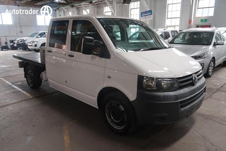 White 2013 Volkswagen Transporter Dual Cab Chassis Tdi 400 Lwb