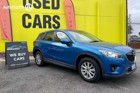 Blue 2013 Mazda CX-5 Wagon Maxx Sport (4X4)
