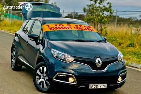 Blue 2015 Renault Captur Wagon Expression