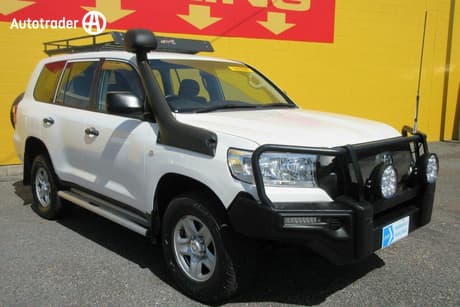 White 2018 Toyota Landcruiser Wagon Gx (4X4)