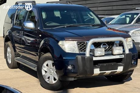 Blue 2007 Nissan Pathfinder Wagon St-L (4X4)