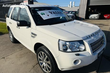 White 2009 Land Rover Freelander 2 Wagon Hse (4X4)
