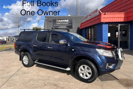 Blue 2018 Nissan Navara Dual Cab Pick-up St (4X4)