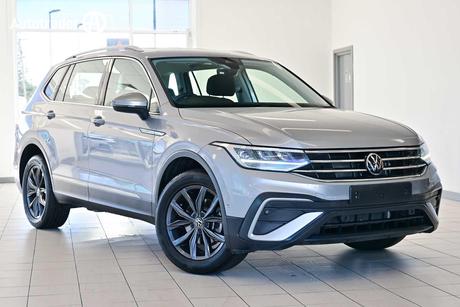 Silver 2023 Volkswagen Tiguan Wagon Allspace 110Tsi Life