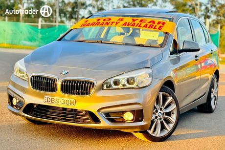 Grey 2015 BMW 220I Wagon Active Tourer Luxury Line