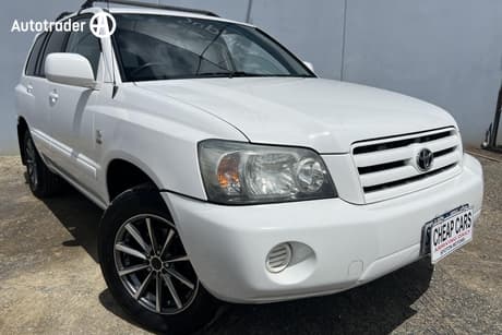 White 2003 Toyota Kluger Wagon Cv (4X4)