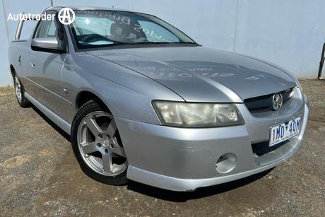 Silver 2005 Holden Commodore Ute Tray S