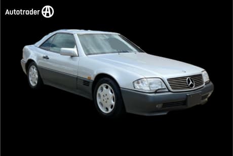 Silver 1994 Mercedes-Benz SL500 OtherCar R129