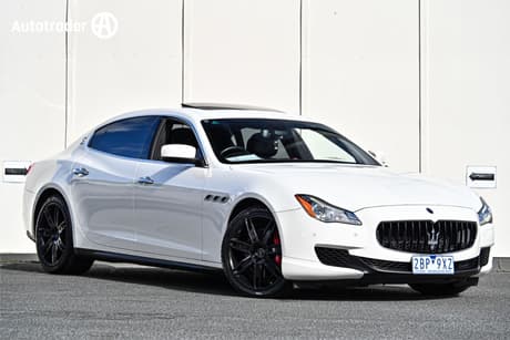 White 2014 Maserati Quattroporte Sedan S