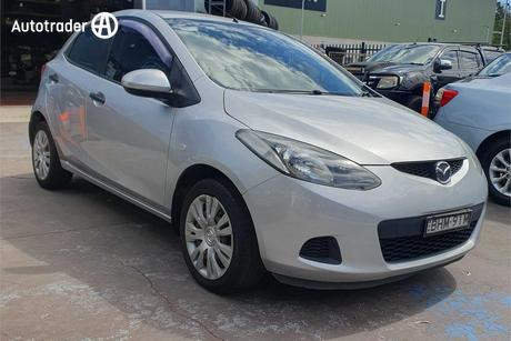 Silver 2008 Mazda 2 Hatchback Neo