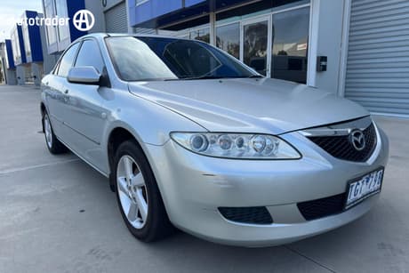 Silver 2004 Mazda 6 Sedan Classic