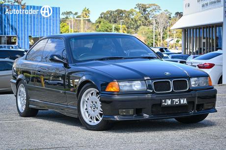 Black 1994 BMW M3 Coupe
