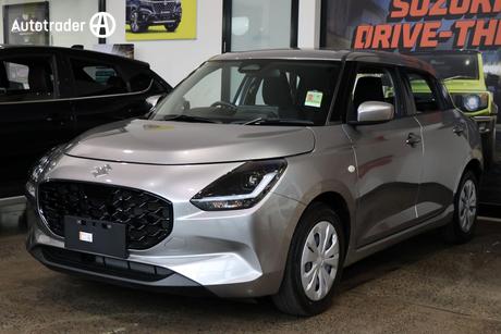 Silver 2024 Suzuki Swift Hatchback Hybrid