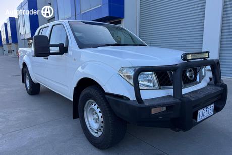 White 2012 Nissan Navara Dual Cab Pick-up Rx (4X4)