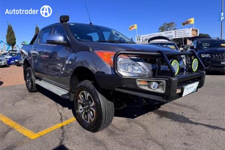 Grey 2015 Mazda BT-50 Dual Cab Utility Gt (4X4)