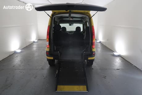 Yellow 2009 Renault Kangoo Van Integral
