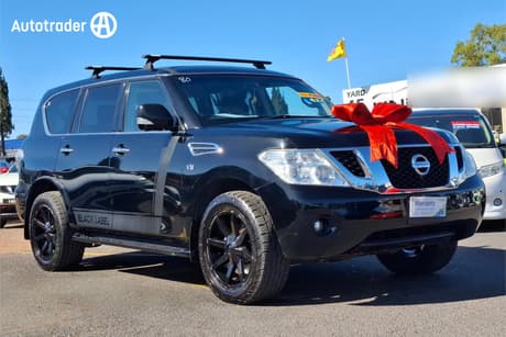 Black 2016 Nissan Patrol Wagon Ti (4X4)