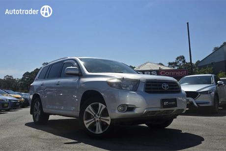 Silver 2007 Toyota Kluger Wagon Kx-S (4X4)