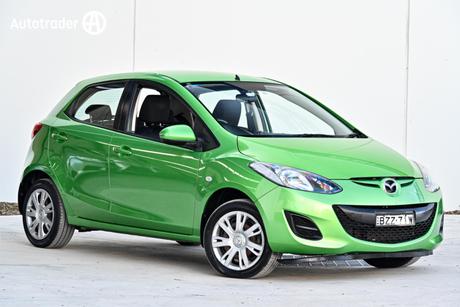 Green 2011 Mazda 2 Hatchback Neo