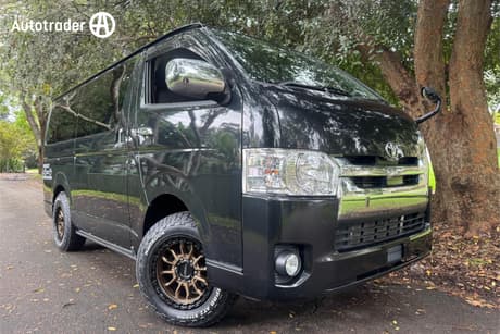 Black 2019 Toyota HiAce Commercial DX- GL 4WD