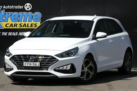 White 2022 Hyundai I30 Hatchback