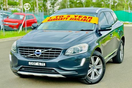 Grey 2015 Volvo XC60 Wagon D4 Luxury