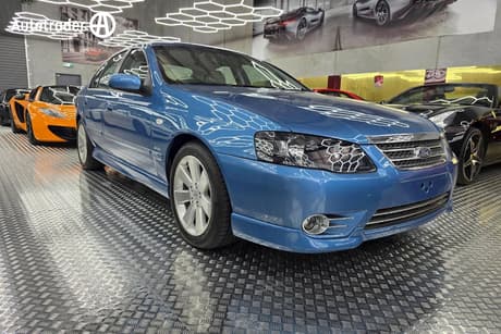 Blue 2007 Ford Fairmont Sedan Ghia