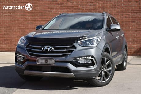 Grey 2017 Hyundai Santa FE Wagon Active X