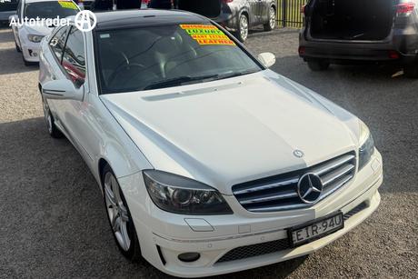 White 2011 Mercedes-Benz CLC-Class Coupe 200 KOMPRESSOR 203 MY11