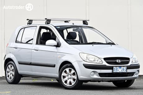 Silver 2010 Hyundai Getz Hatchback Sx