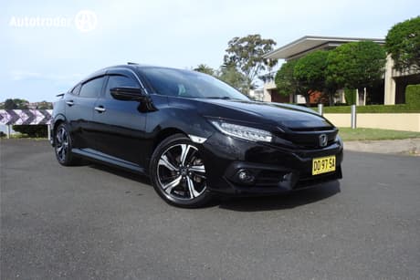 Black 2016 Honda Civic Sedan Rs